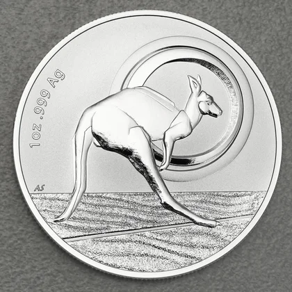 Känguru Silbermünze Australien 2021 "Outback Majesty"