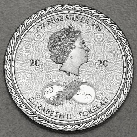 Silbermünze 1oz Tokelau - Chronos 2020