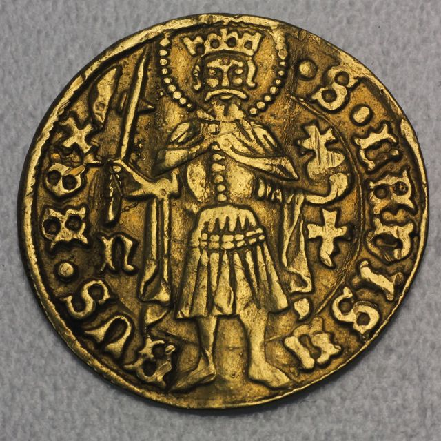 1 Gulden Ungarn Goldmünze