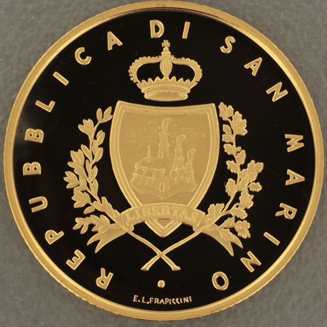 50 Euro Goldmünze San Marino 2009