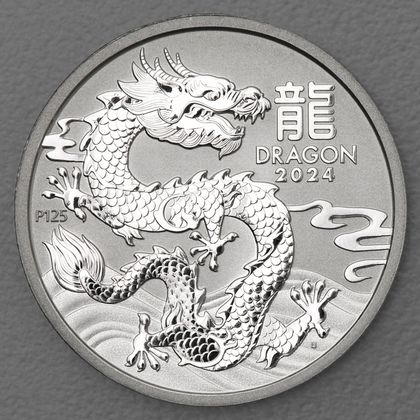1oz Platinmünze Lunar III, 2024