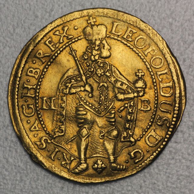 Gold Dukate Ungarn 1703