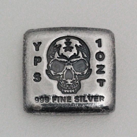 1oz Totenkopfbarren