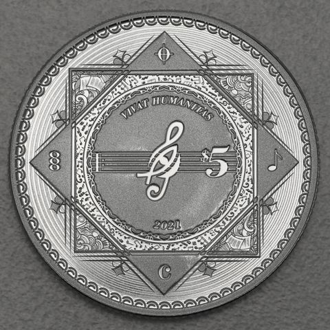 Silbermünze 1oz Tokelau Vivat Humanitas 2021