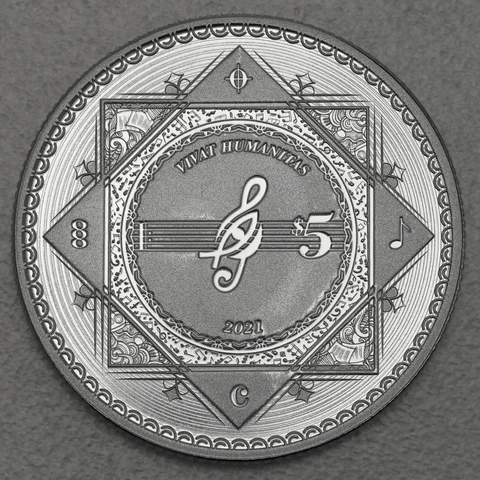 Silbermünze 1oz Tokelau Vivat Humanitas 2021