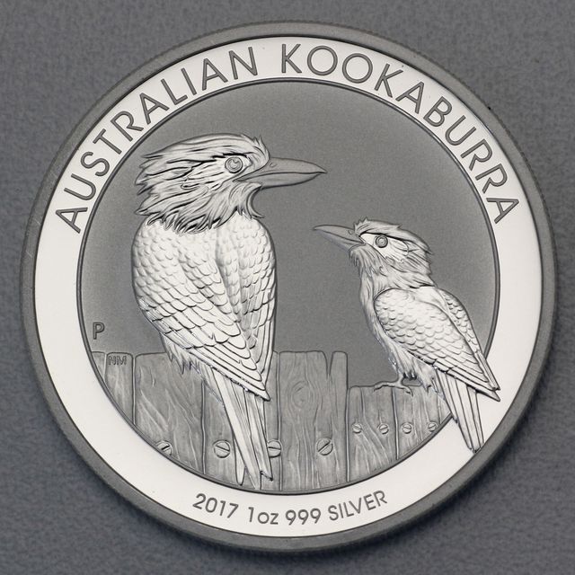 1oz Silbermünze Kookaburra 2017
