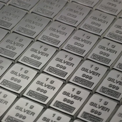 100 x 1g Silber CombiBar® Tafelbarren