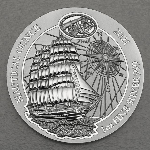 Silbermünze 1oz Nautical Ounce 2021 - Sedov