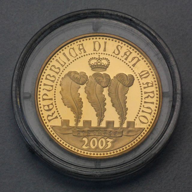 20 Euro Goldmünze San Marino 2003
