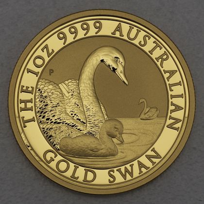 1oz Golden Swan Australien 2019