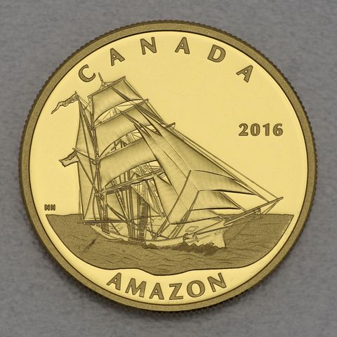 Goldmünze 200 Dollar Kanada 2016 - Amazon