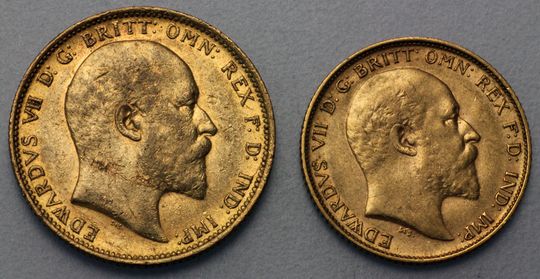 Australische Sovereign Goldmünzen König Edward VII