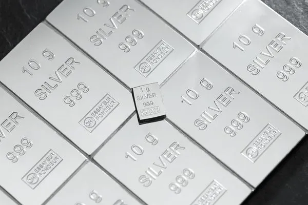 1g und 10g CombiBar® Silberbarren