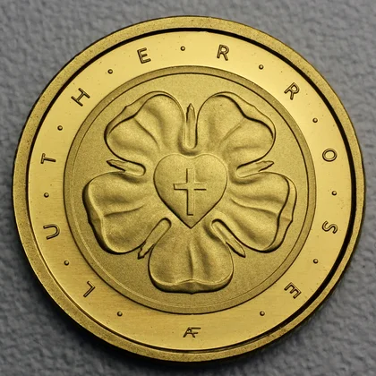 50 Euro Goldmünze "Lutherrose" 2017