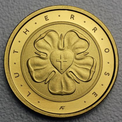 50 Euro Goldmünze "Lutherrose" 2017