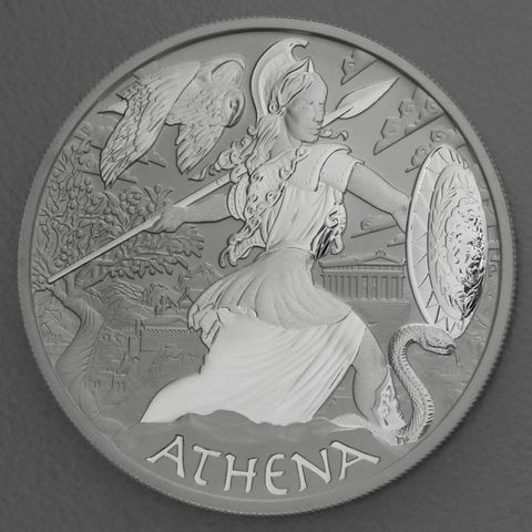 Silbermünze 1oz Tuvalu Gods of Olympus - 2022 Athena