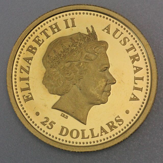 25 Dollar Goldmünze Australien Fussball-WM Germany