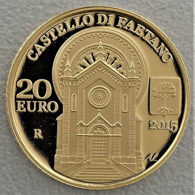 20 Euro Goldmünze San Marino 2015
