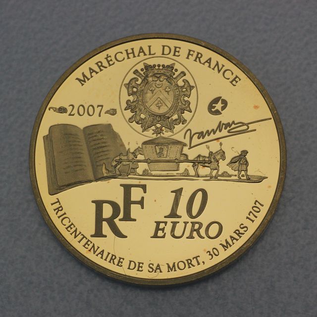 10 Euro Goldmünze 2007 Vauban