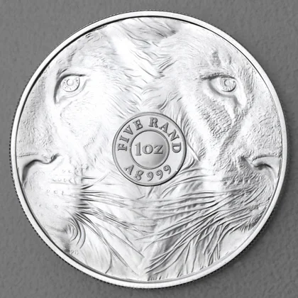 Silbermünze 1oz Big Five II - 2022 Löwe