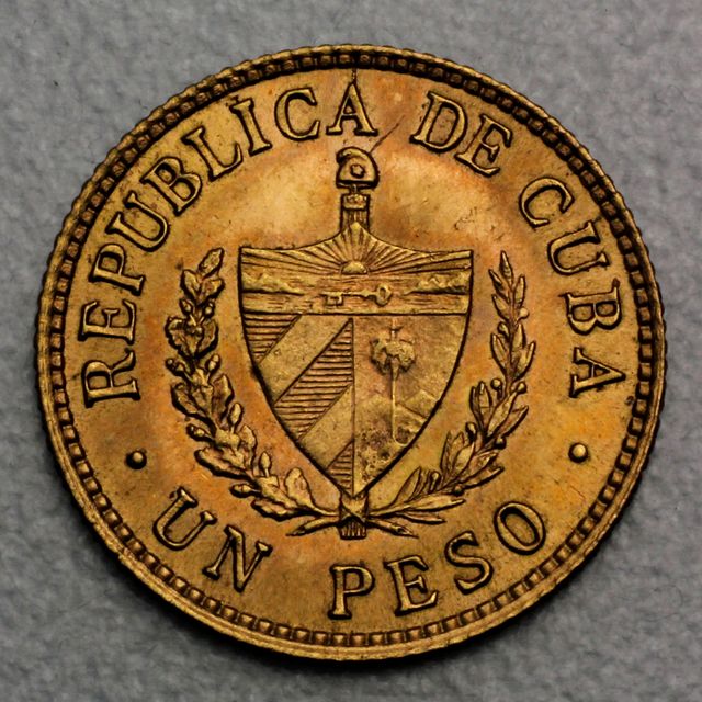 &quot;REPUBLICA DE CUBA UN PESO&quot;