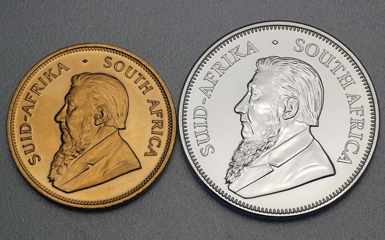Silber + Gold Krügerrand
