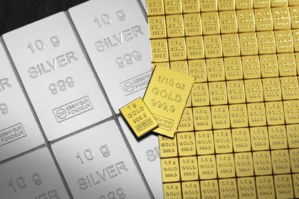 Goldtafeln und Silbertafeln CombiBar® in verschiedenen Größen