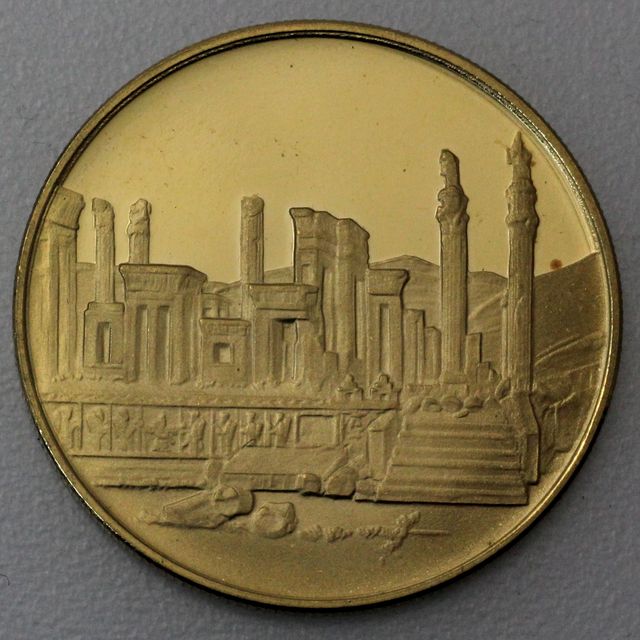 1000 Rials Goldmünze Iran