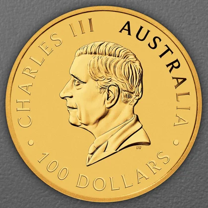 1oz Goldmünze, Australian Emu, 2024