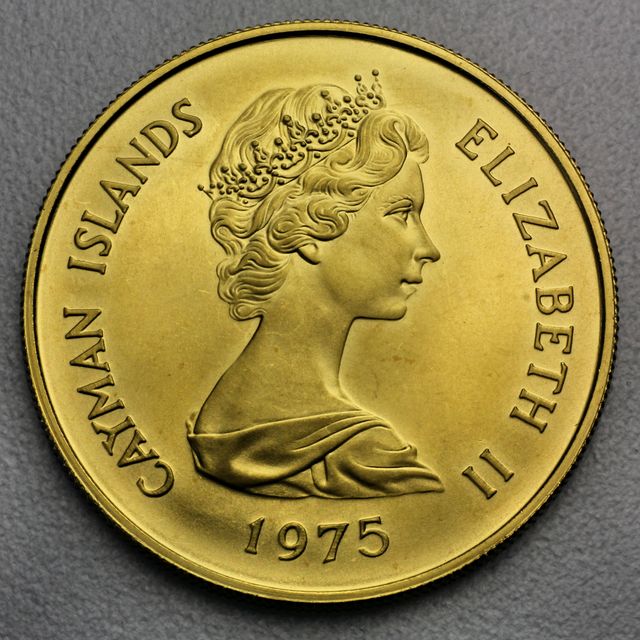 100 Dollar Goldmünze Cayman Islands 1975