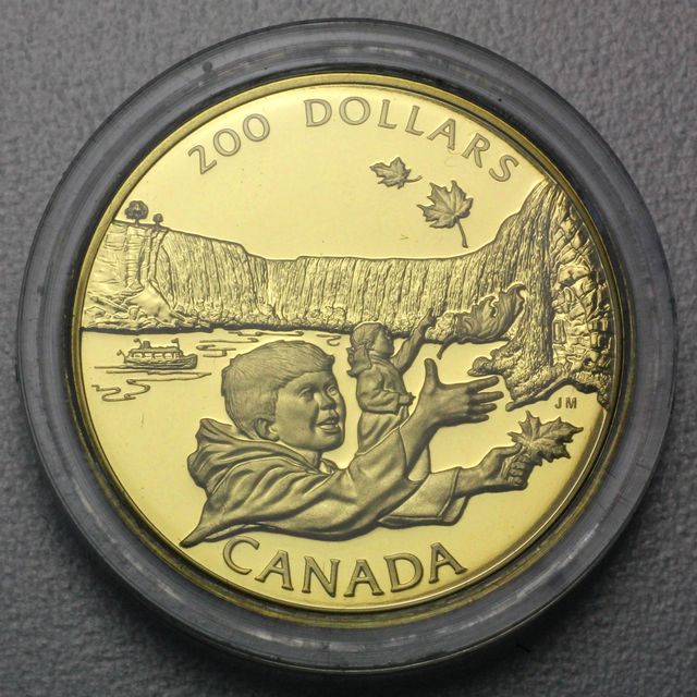 200 Dollar Goldmünze Kanada 1992 aus 22K Gold