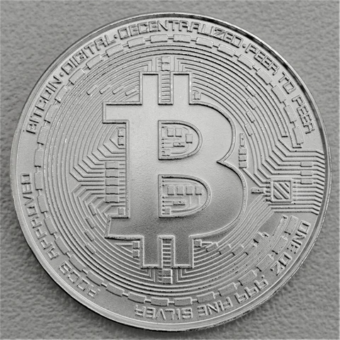 Silbermünze 1oz Tschad Crypto Serie - Bitcoin 2020