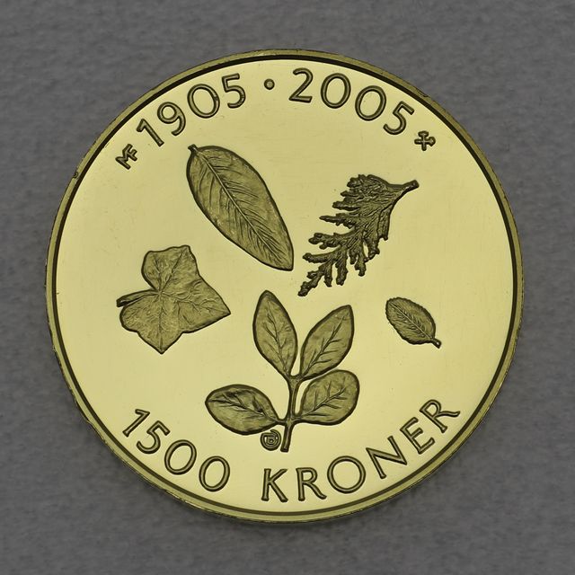 1500 Kronen Norwegen 2003 - Dissolution of the Union 1905 - 2005
