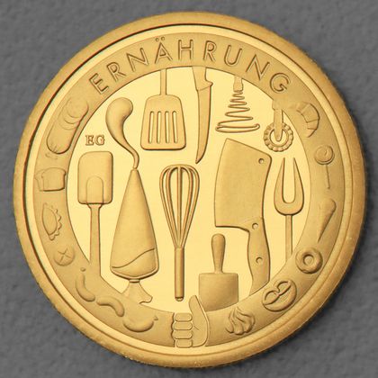 50 Euro Goldmünze BRD 2023 Ernährung
