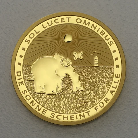 Goldmünze Ottifanten 2022 - Sunnyfant