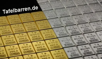 CombiBar® Goldtafeln und Silbertafeln
