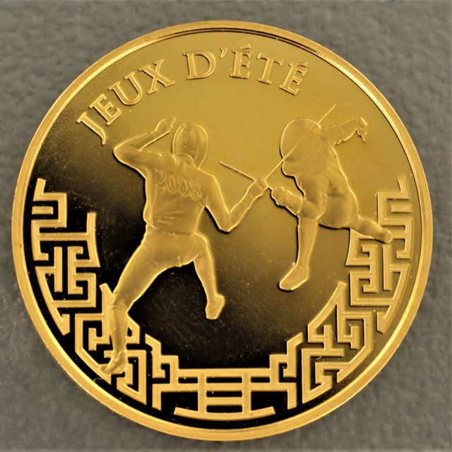 10 Euro Goldmünze 2006 Fechten