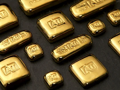 Recyclinggoldbarren der ESG in verschiedenen Stückelungen 