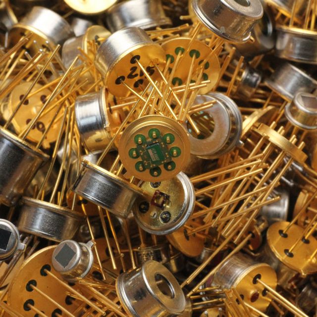 goldhaltige Transistoren