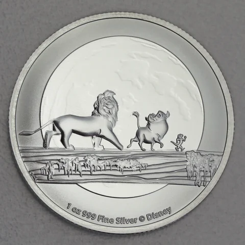 Silbermünze 1oz Disney's Lion King 2020 "Hakuna Matata"