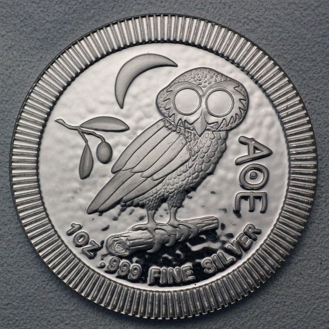 Silbermünze 1oz Eule von Athen 2017