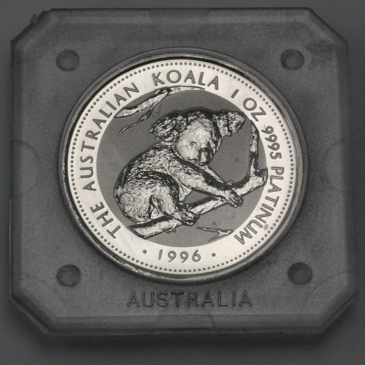 Platinmünze Koala 1996