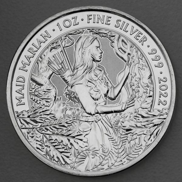 Silbermünze 1oz "Myths and Legends" 2022 - Maid Marian