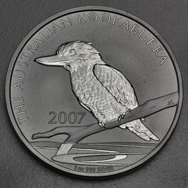 Kookaburra Silbermünze 2007