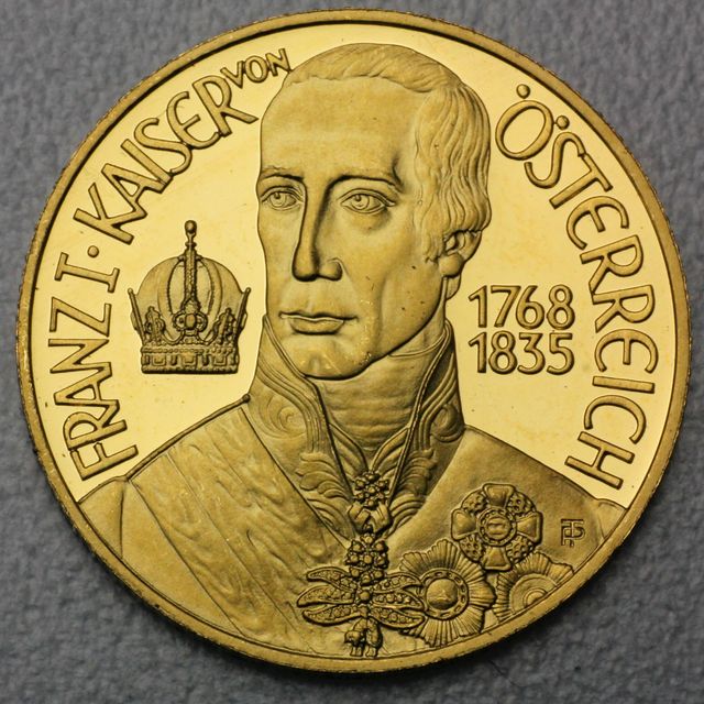 500 Schilling Goldmünze Österreich 1994 Wiener Kongress