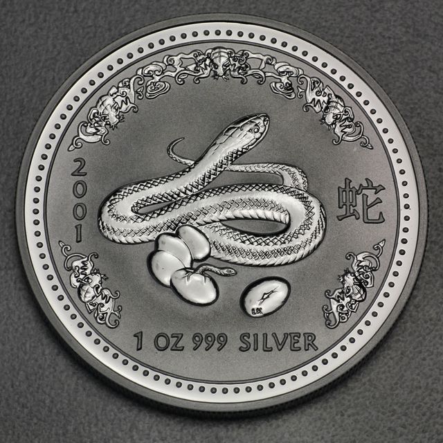 Australische Lunar Silbermünzen