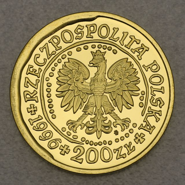 Goldmünze Golden Eagle Polen 1/2oz 1996