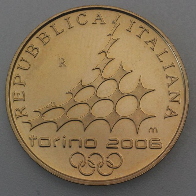 20 Euro Goldmünze Italien 2005 Stadttor
