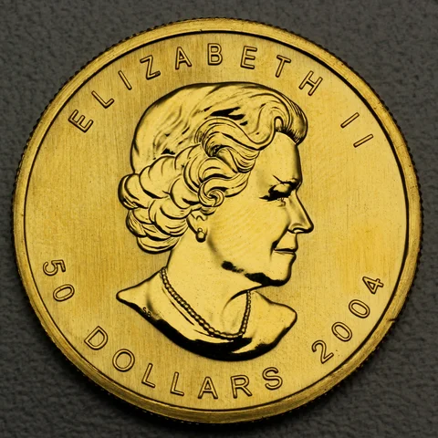 Jubiläums Maple Leaf Goldmünze
