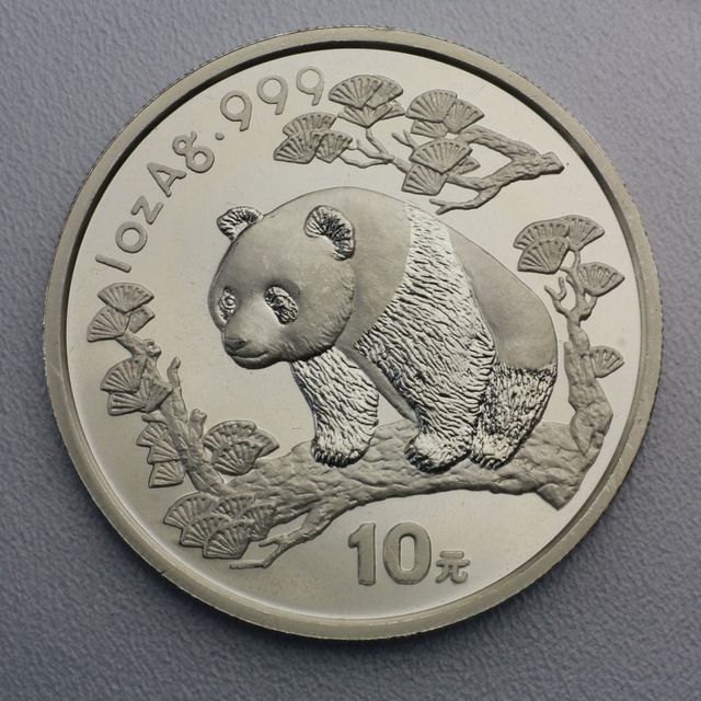 Silbermünze Panda 1ozSilbermünze Panda 1oz Motiv 2